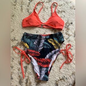Cupshe High Waisted Bikini NWT